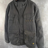 CAT Utility Workwear Jacket Heavy Duty Men's Medium Black
